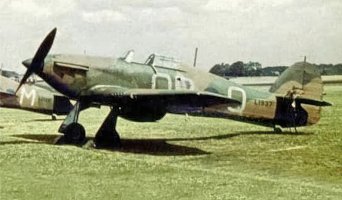 Lightning L1937 crashed Farley Heath